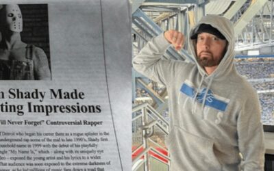 Eminem publica falso obituário para Slim Shady em jornal nos EUA