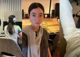 Em postagens no Instagram, Lorde confirma volta ao estúdio